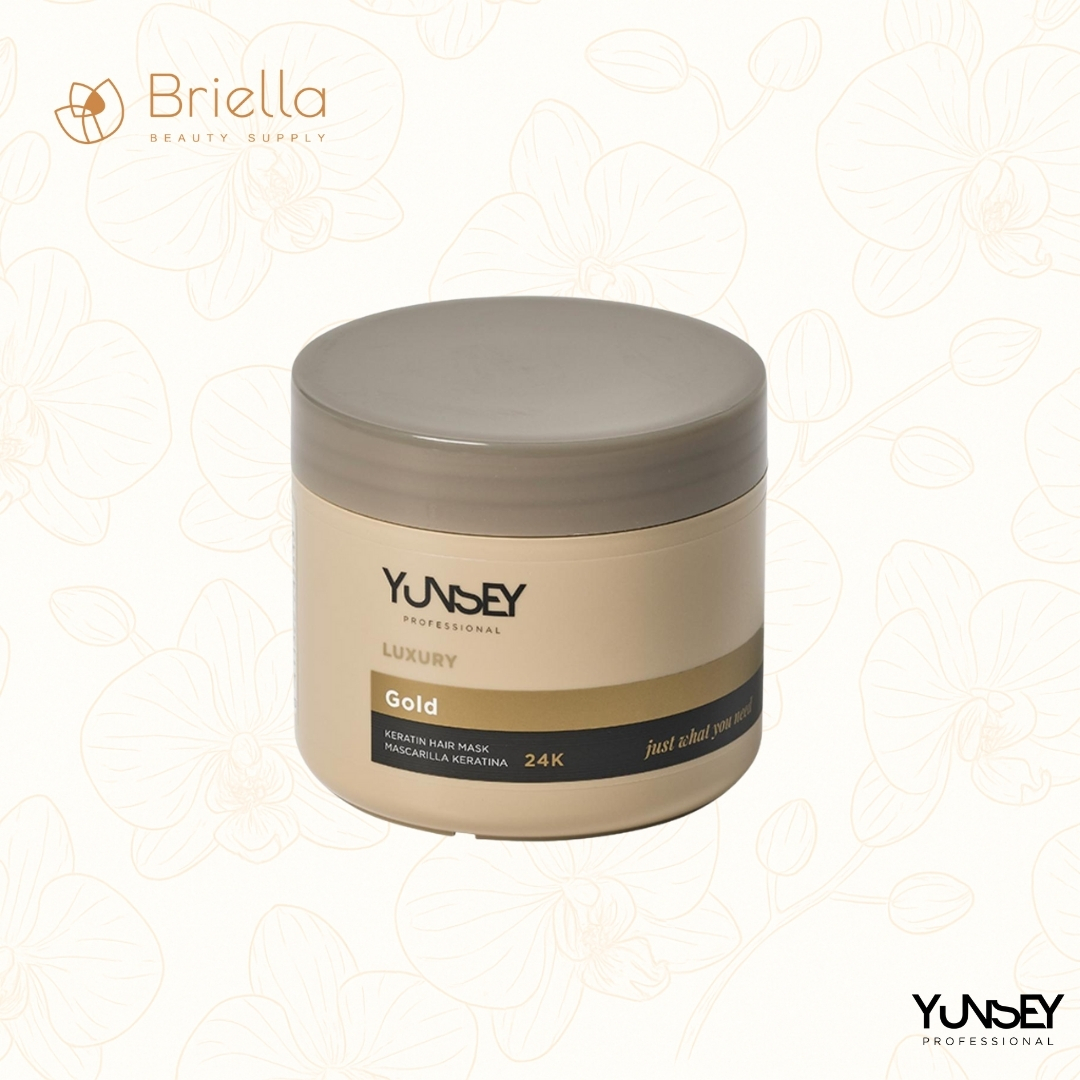 Mascarilla con Keratina Gold 24k